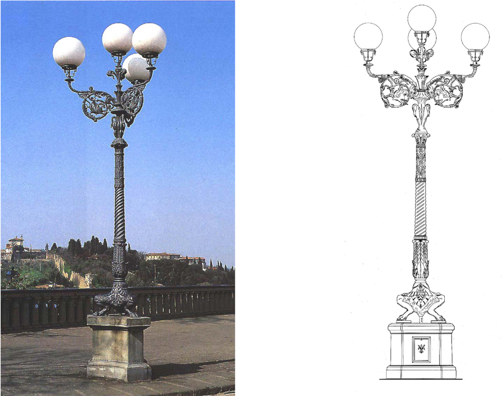 Candelabro fiamma